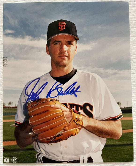 John Burkett Signed Autographed Glossy 8x10 Photo - San Francisco Giants