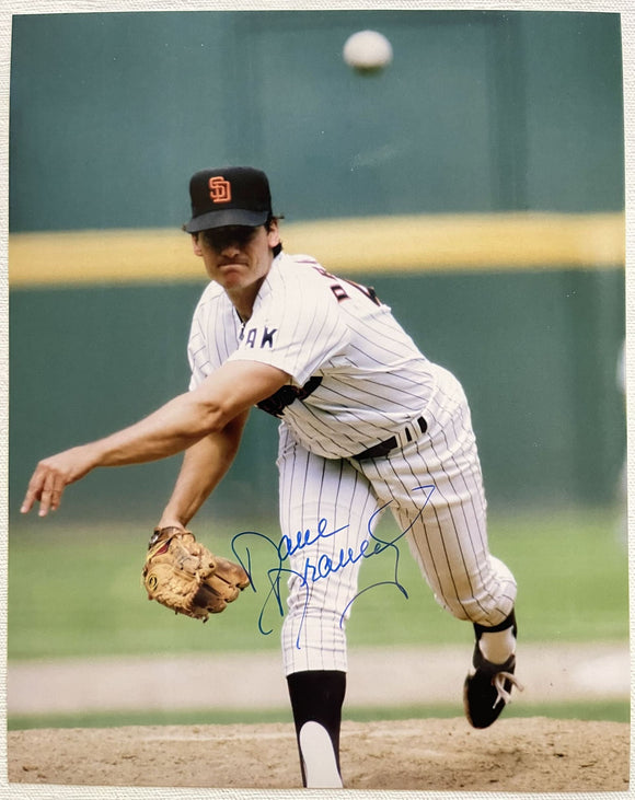 Dave Dravecky Signed Autographed Glossy 8x10 Photo - San Diego Padres