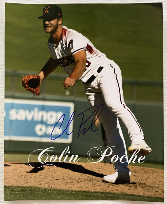 Colin Poche Signed Autographed Glossy 8x10 Photo - Arizona Diamondbacks