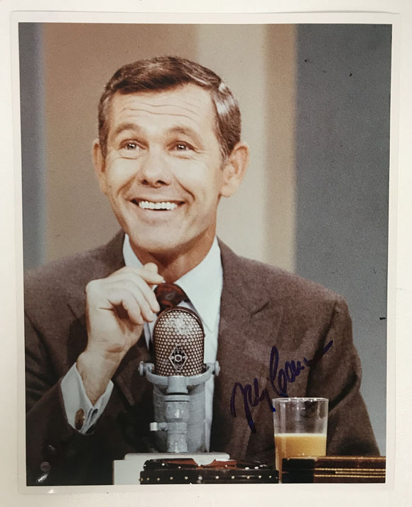 Johnny Carson (d. 2005) Signed Autographed Glossy 8x10 Photo - COA Matching Holograms