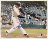 George Springer Signed Autographed Glossy 8x10 Photo Houston Astros - Beckett BAS Authenticated