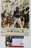 Harold Reynolds Signed Autographed Glossy 8x10 Photo Seattle Mariners - PSA/DNA Authenticated