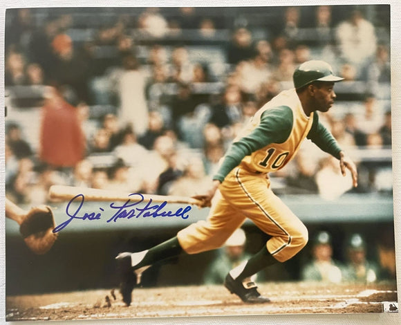 Jose Tartabull Signed Autographed Glossy 8x10 Photo - Oakland A's Athletics