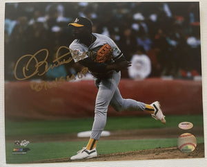 Dave Stewart Signed Autographed "89 WS MVP" Glossy 8x10 Photo Oakland A's Athletics - Schwartz Sports Authenticated