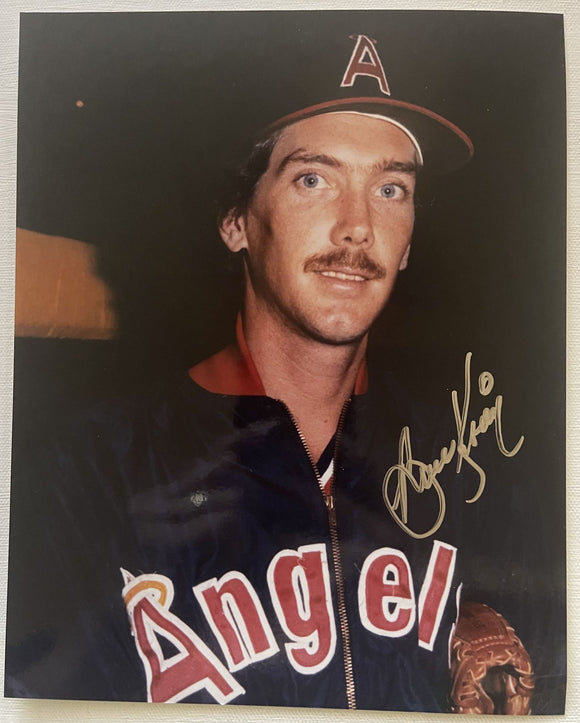 Bruce Kison (d. 2018) Signed Autographed Glossy 8x10 Photo - California Angels