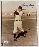 Larry Doby (d. 2003) Signed Autographed Glossy 8x10 Photo Cleveland Indians - JSA Authenticated