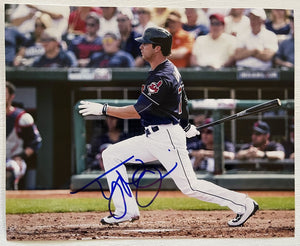 Tyler Naquin Signed Autographed Glossy 8x10 Photo - Cleveland Indians