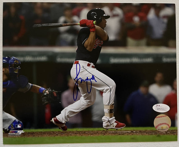 Francisco Mejia Signed Autographed Glossy 8x10 Photo Cleveland Indians - JSA Authenticated