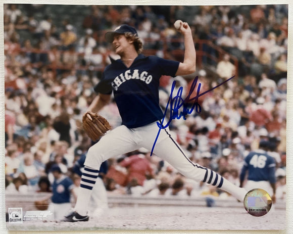 Steve Trout Signed Autographed Glossy 8x10 Photo - Chicago White Sox
