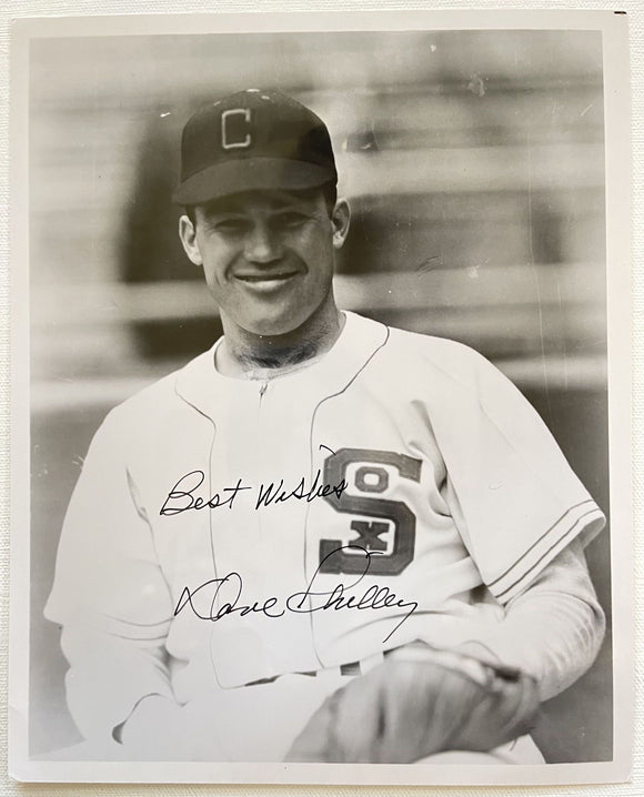 Dave Philley (d. 2012) Signed Autographed Vintage Glossy 8x10 Photo - Chicago White Sox