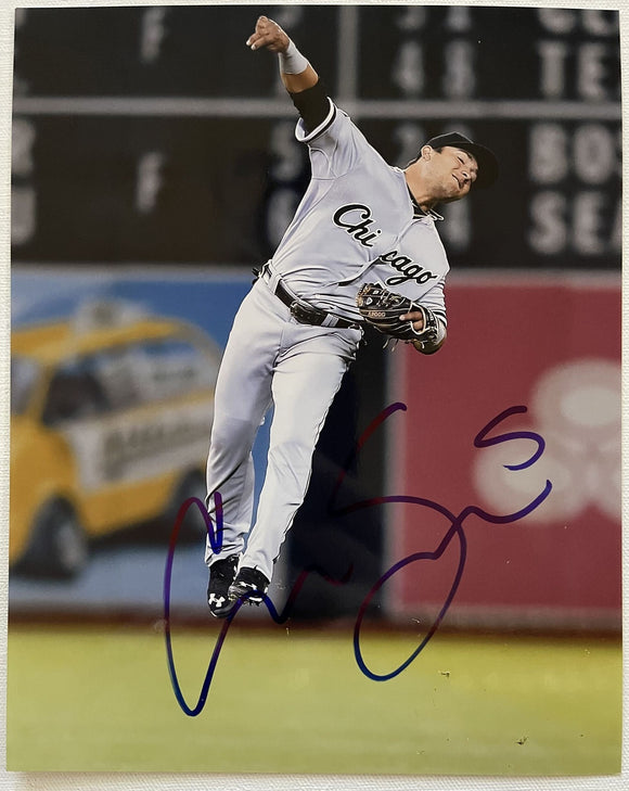 Yolmer Sanchez Signed Autographed Glossy 8x10 Photo - Chicago White Sox