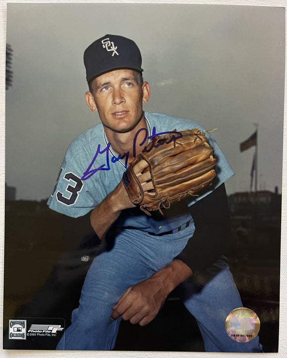Gary Peters Signed Autographed Glossy 8x10 Photo - Chicago White Sox