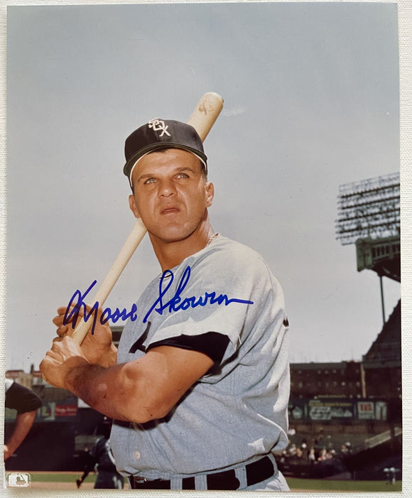 Moose Skowron (d. 2012) Signed Autographed Glossy 8x10 Photo - Chicago White Sox