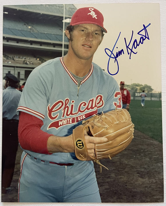 Jim Kaat Signed Autographed Glossy 8x10 Photo - Chicago White Sox