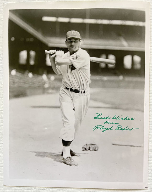 Floyd Baker (d. 2004) Signed Autographed Vintage Glossy 8x10 Photo - Chicago White Sox