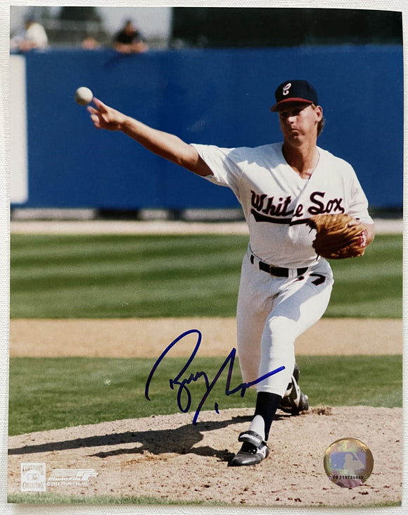 Bobby Thigpen Signed Autographed Glossy 8x10 Photo - Chicago White Sox