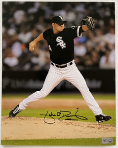 Jake Peavy Signed Autographed Glossy 8x10 Photo Chicago White Sox - MLB Authenticated