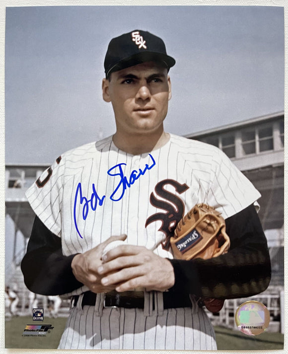 Bob Shaw (d. 2010) Signed Autographed Glossy 8x10 Photo - Chicago White Sox
