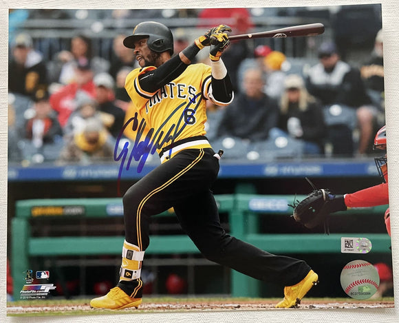 Starling Marte Signed Autographed Glossy 8x10 Photo Pittsburgh Pirates - MLB Authenticated