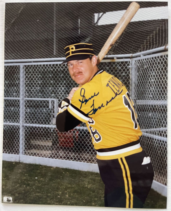 Gene Tenace Signed Autographed Glossy 8x10 Photo - Pittsburgh Pirates