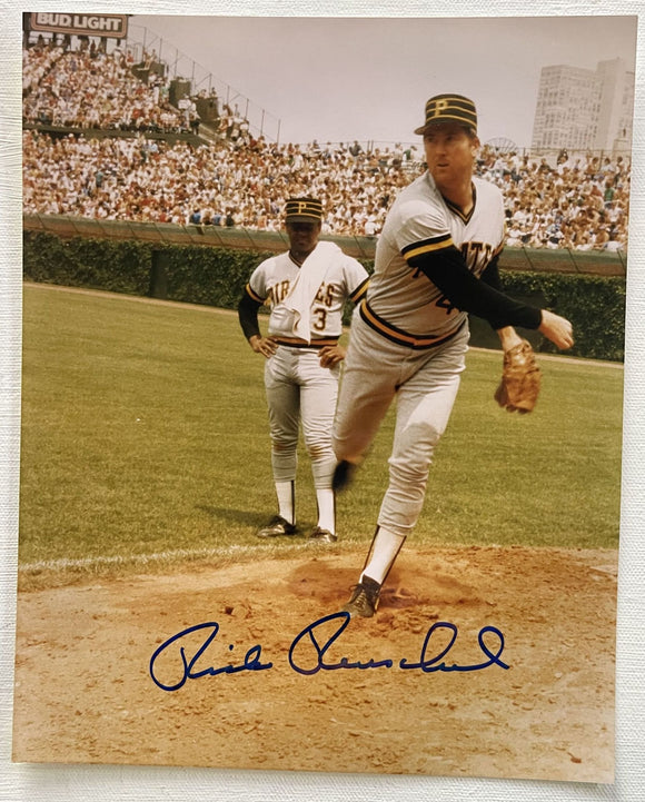 Rick Reuschel Signed Autographed Glossy 8x10 Photo - Pittsburgh Pirates