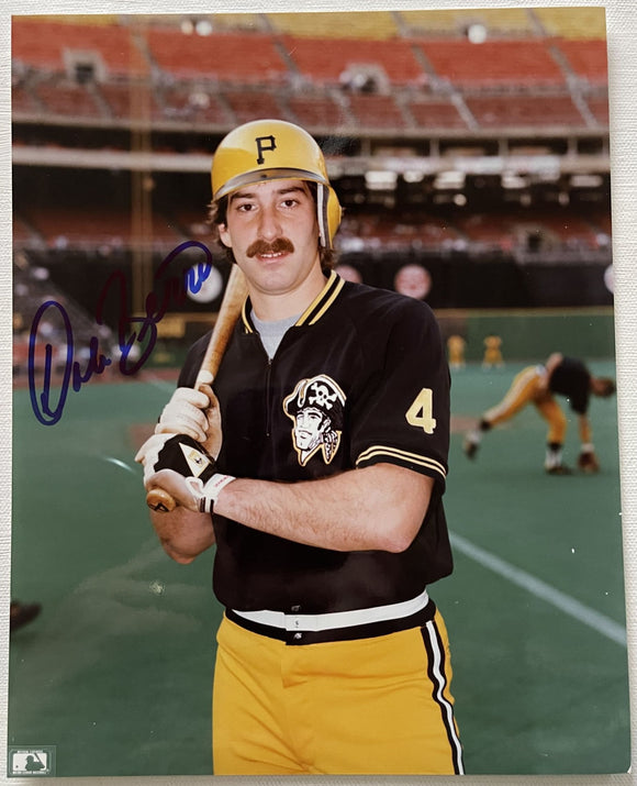 Dale Berra Signed Autographed Glossy 8x10 Photo - Pittsburgh Pirates