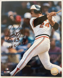 Rick Dempsey Signed Autographed "83 WS MVP" Glossy 8x10 Photo - Baltimore Orioles