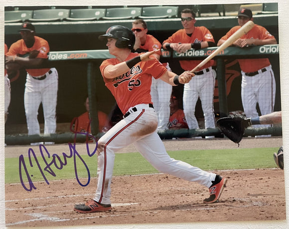 Austin Hays Signed Autographed Glossy 8x10 Photo - Baltimore Orioles