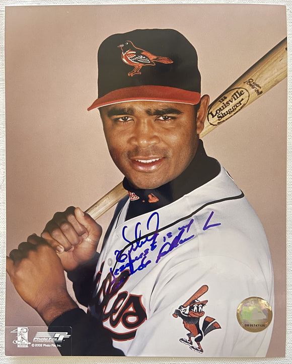 Tony Batista Signed Autographed Glossy 8x10 Photo - Baltimore Orioles