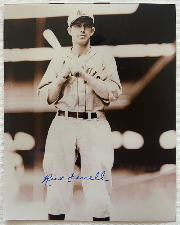 Rick Ferrell (d. 1995) Signed Autographed Glossy 8x10 Photo - St. Louis Browns