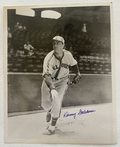 Denny Galehouse (d. 1998) Signed Autographed Vintage Glossy 8x10 Photo - St. Louis Browns
