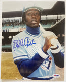 Alfredo Griffin Signed Autographed Glossy 8x10 Photo Toronto Blue Jays - PSA/DNA Authenticated