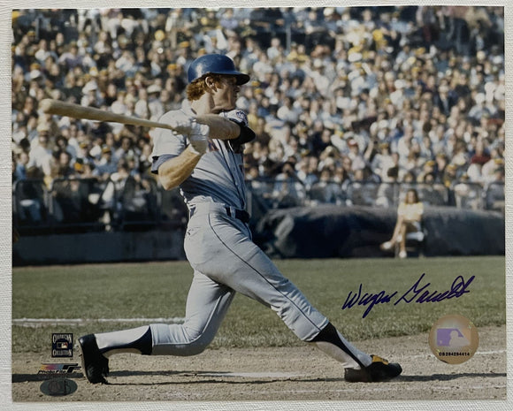 Wayne Garrett Signed Autographed Glossy 8x10 Photo - New York Mets
