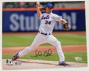 Noah Syndergaard Signed Autographed Glossy 8x10 Photo New York Mets - MLB & Fanatics Authenticated