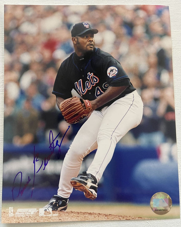 Armando Benitez Signed Autographed Glossy 8x10 Photo - New York Mets