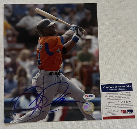 Mike Cameron Signed Autographed Glossy 8x10 Photo New York Mets - PSA/DNA Authenticated