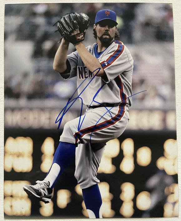 R.A. Dickey Signed Autographed Glossy 8x10 Photo - New York Mets