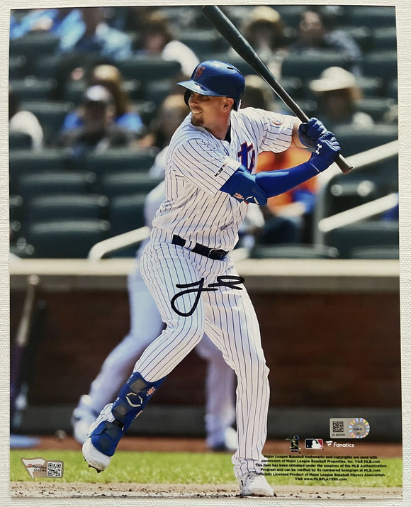 Jeff McNeil Signed Autographed Glossy 8x10 Photo New York Mets - MLB Authenticated