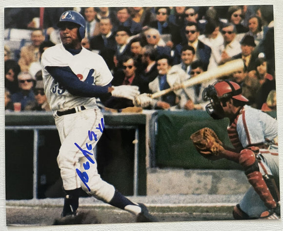 Coco Laboy Signed Autographed Glossy 8x10 Photo - Montreal Expos