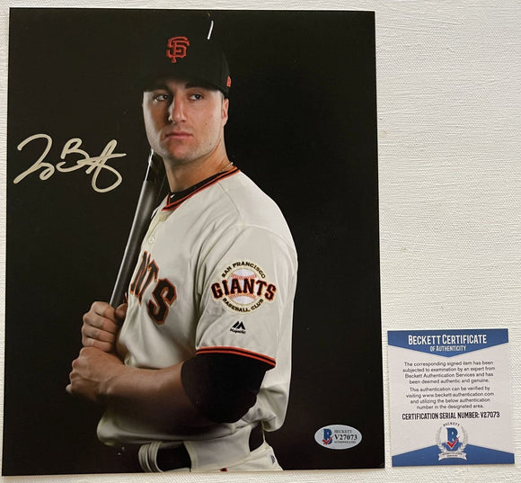 Joey Bart Signed Autographed Glossy 8x10 Photo San Francisco Giants - Beckett BAS Authenticated