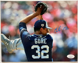 MacKenzie Gore Signed Autographed Glossy 8x10 Photo San Diego Padres - JSA Authenticated