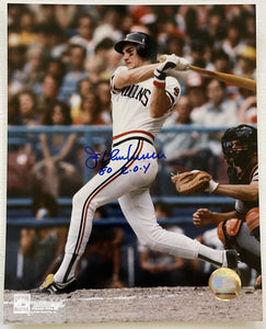 Joe Charboneau Signed Autographed "1980 AL ROY" Glossy 8x10 Photo - Cleveland Indians