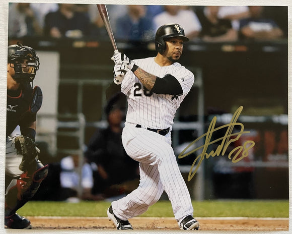 Leury Garcia Signed Autographed Glossy 8x10 Photo - Chicago White Sox