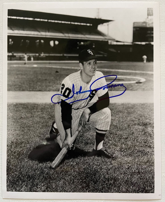Johnny Romano (d. 2019) Signed Autographed Vintage Glossy 8x10 Photo - Chicago White Sox