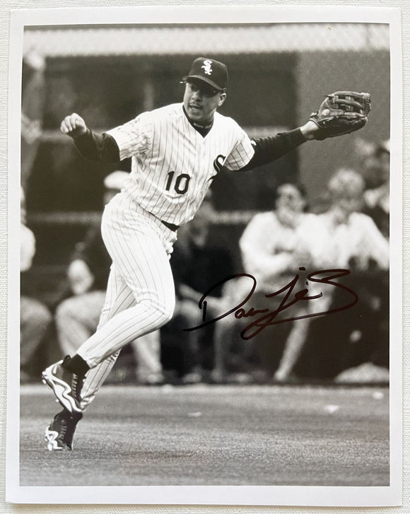 Darren Lewis Signed Autographed Glossy 8x10 Photo - Chicago White Sox