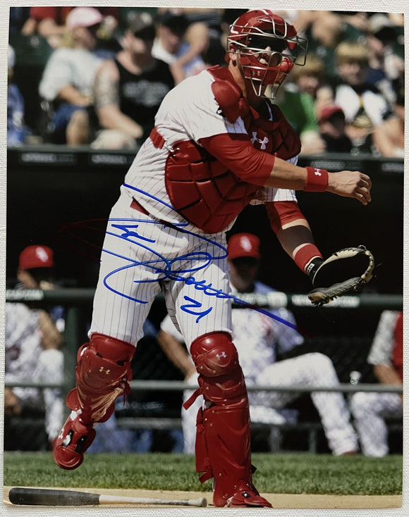 Tyler Flowers Signed Autographed Glossy 8x10 Photo - Chicago White Sox