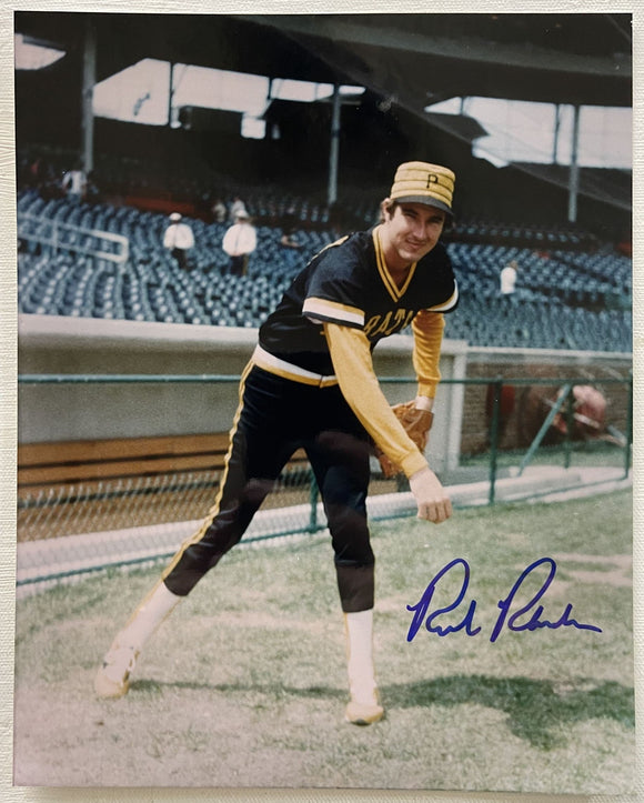 Rick Rhoden Signed Autographed Glossy 8x10 Photo - Pittsburgh Pirates