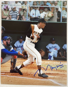 Maury Wills (d. 2022) Signed Autographed Glossy 8x10 Photo - Pittsburgh Pirates