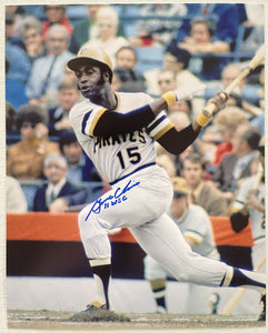 Gene Clines (d. 2022) Signed Autographed "71 WSC" Glossy 8x10 Photo - Pittsburgh Pirates