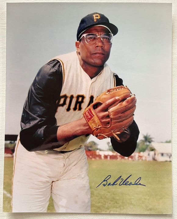 Bob Veale Signed Autographed Glossy 8x10 Photo - Pittsburgh Pirates